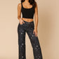 Gary Low Rise Rhinestone Stretch Jeans - Xtreme Shopper
