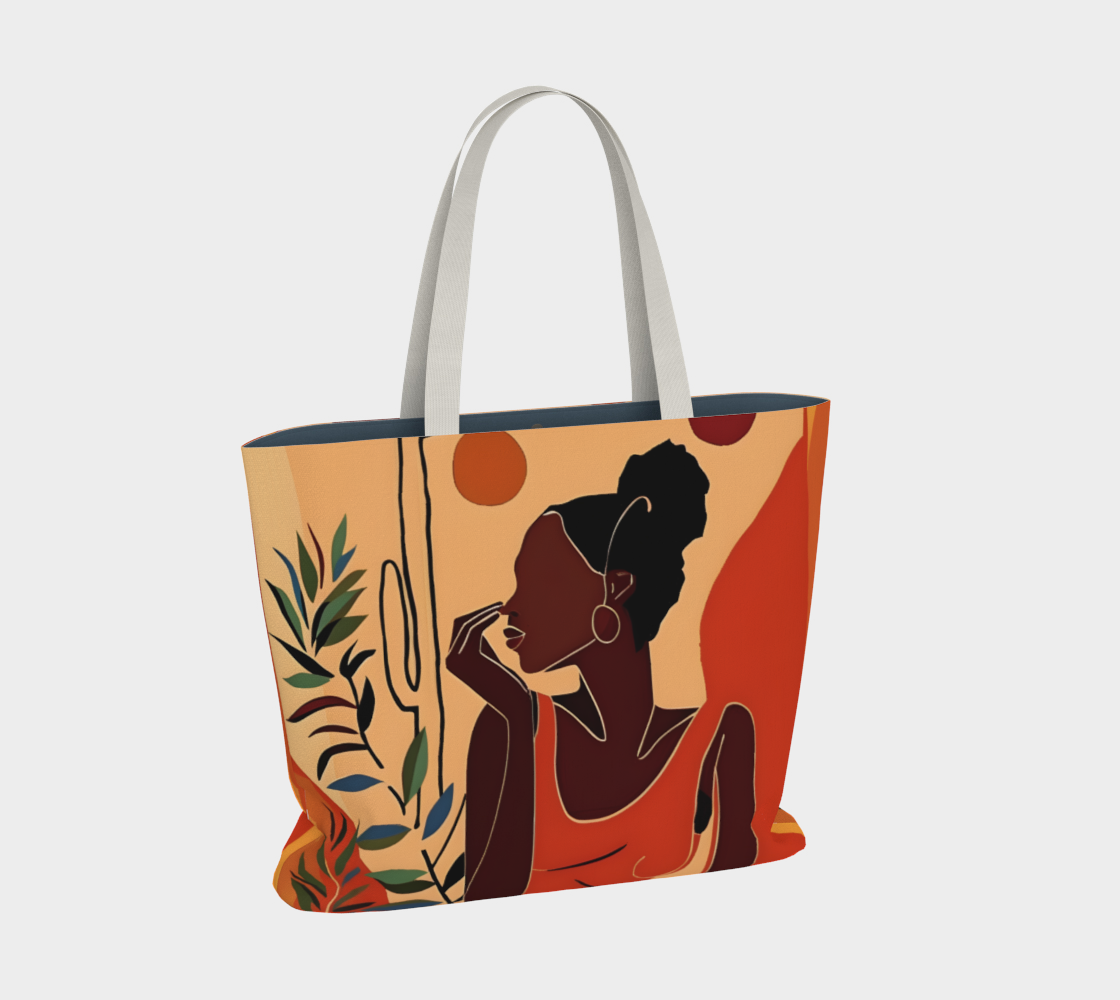The Weekend Premium Large Heavyweight Canvas Shopping Tote Bag