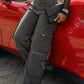 Low-Rise Twill Cargo Pant