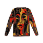 A Little Abstract Afrocentric Crewneck Women's Sweater