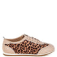 Narati Leopard Print Real Leather Sneakers - Xtreme Shopper