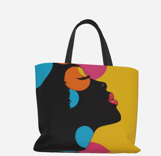 I Feel Good Premium Large Heavyweight Canvas Shopping Tote Bag