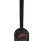 Black American Heritage Flag Nappa Pebble Leather Bag Charm