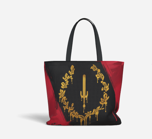 Black American Heritage Flag Premium Heavy Weight Shopping Tote Bag