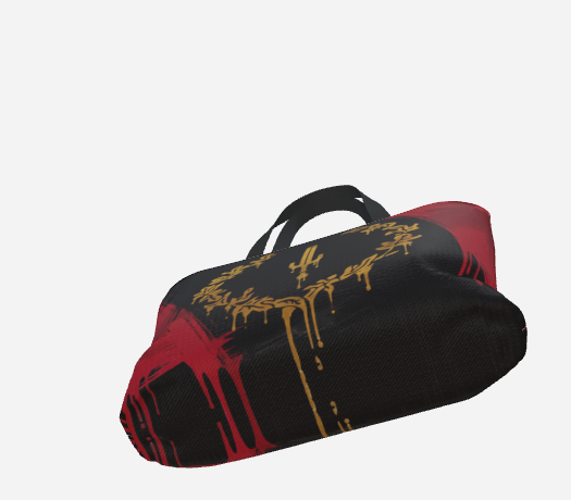 Black American Heritage Flag Premium Heavy Weight Shopping Tote Bag