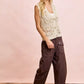 BiBi Boho Washed Terry Pants with Pockets - Xtreme Shopper