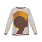 The Balance Afrocentric Black Woman Print Crewneck Women's Sweater