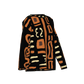 Afrocentric Pattern Crewneck Knit Women's Sweater