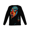 Beautiful Colors Afrocentric Black Woman Print Crewneck Women's Sweater