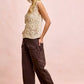 BiBi Boho Washed Terry Pants with Pockets - Xtreme Shopper