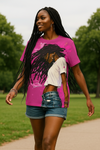 I'm Electric Black Woman Vibrant Graphic Streetwear Unisex Tee T-Shirt