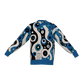 Surrelistic Swirling Circles Crewneck Sweater - Xtreme Shopper