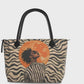 The Sun Rises Nappa Leather Tote Bag