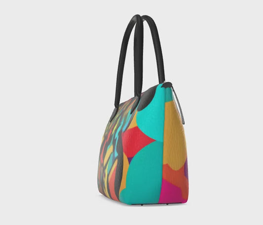 Sisters Afrocentric Leather Tote Bag