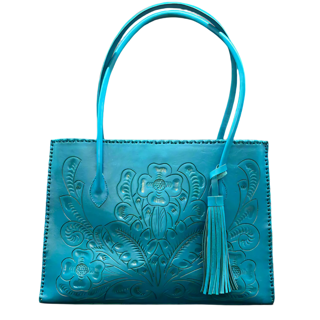 The Amy Boho Leather Tote Bag