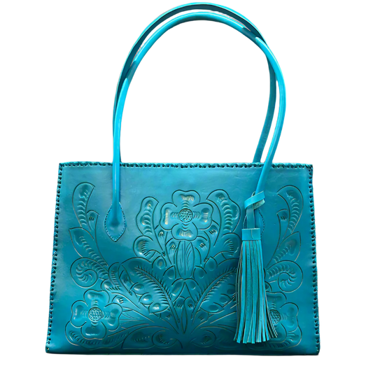 The Amy Boho Leather Tote Bag